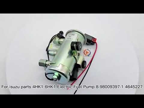 Electronic fuel pump for 4HK1 6HK1 ZAX240 ZAX330 SH350 12V 24V 8980093971 8-98009397-1 4645227