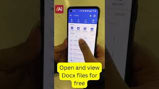 How to Open and View Docx files for free | Convert Docx to PDF |  A1Office