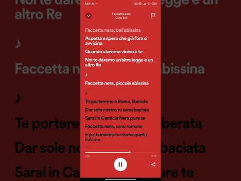 faccetta nera completa con testo