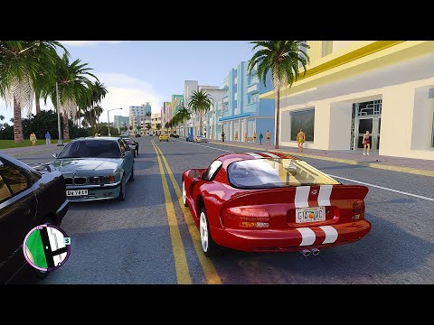We Expected GTA Vice City The Definitive Edition To Look Like This! GTA VC Next Gen Edition Gameplay