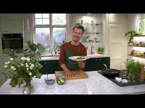 Kökets middag: Stekt strömming med mos och press-zucchini - Köket