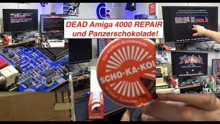 Yet Another DEAD Amiga 4000 REPAIR und Panzerschokolade!