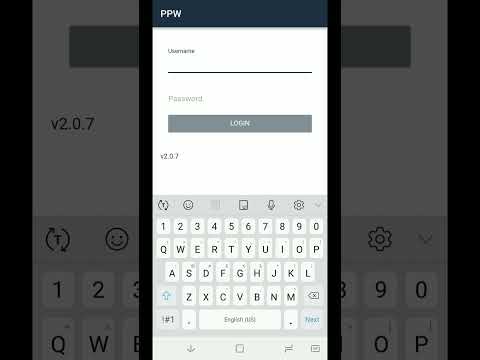 Step   2 How to sign into PPW app