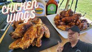 Chicken Wings 2 ways on the Blackstone Griddle