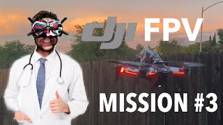 Backyard Drone Flight | DJI FPV COMBO
