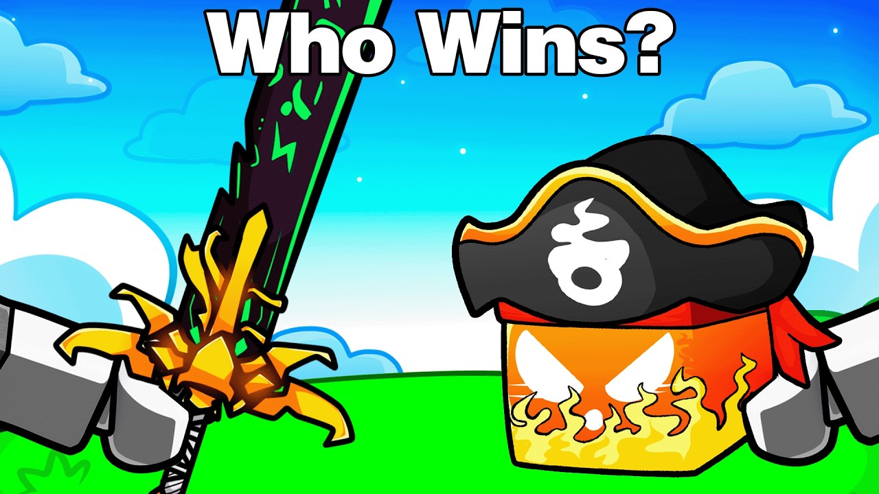 SWORDS vs FRUITS in Blox Fruits!