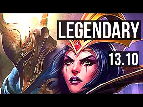 PANTHEON vs LEBLANC (MID) | 13/1/6, Legendary, 400+ games | KR Master | 13.10