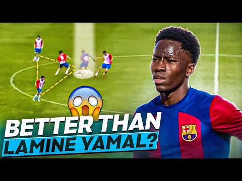 Ebrima TUNKARA a new BARCELONA' wonderkid that can be BETTER than LAMINE YAMAL 😱