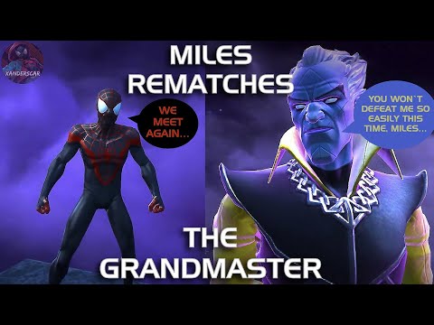 Miles Rematches The Grandmaster!! || Marvel Contest of Champions