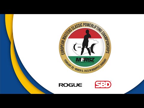 Men M2 -120,  120+kg - European Masters Classic Powerlifting Championships 2023