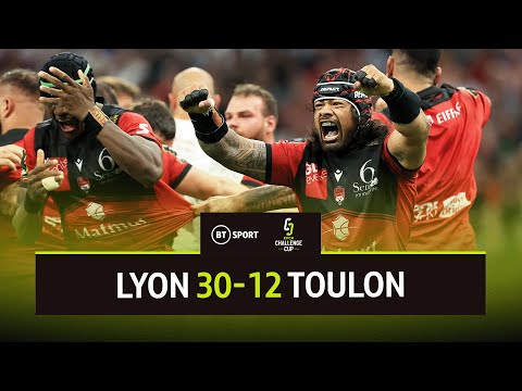 Lyon vs Toulon (30-12) | Les Loups end 126-year wait for European glory! | Challenge Cup Highlights