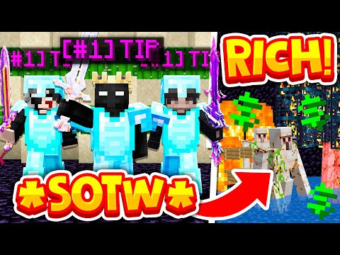 CREATING THE *GOD* MINECRAFT FACTION ON *SOTW*..! (F-TOP #1)
