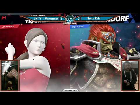 Megaquake Invitational-Round Robin Pools-UNITY|Mangoman(Wii Fit) vs Bryce Kold(Ganon,Brawler,Sonic)