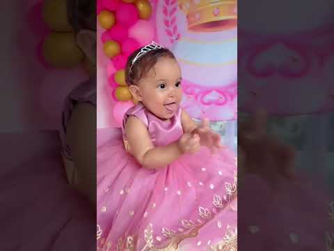 Festa 1 ano princesa Laysa aniversário #shortvideo #shots #shorts #festade1ano