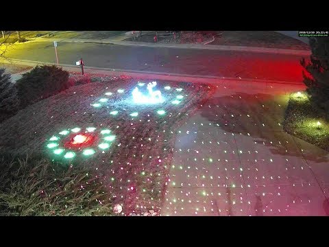 December 20th, 2018: Moon Shadow moves across laser light show