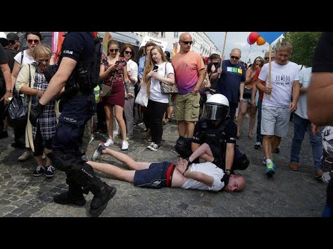 LGBT-Parade in Polen von homophober Gewalt überschattet