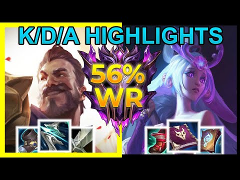 【 Graves 】vs. Lillia - MASTER - Jungle - 11.13 - League of Legends KDA Highlights