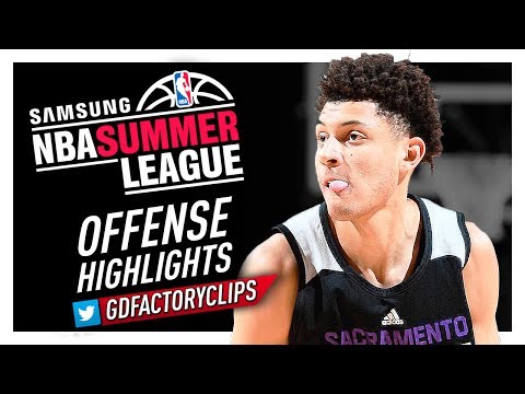 Justin Jackson 2017 Summer League Offense Highlights - Kings Debut!