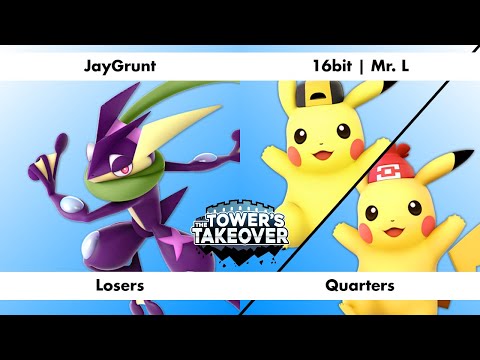 Loser's Quarters: JayGrunt (Greninja) vs Mr. L (Pikachu) - The Tower's Takeover #2