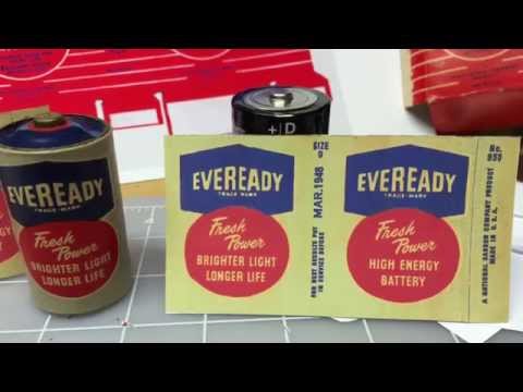 Reproducing Type "A" & "B" Battery Labels