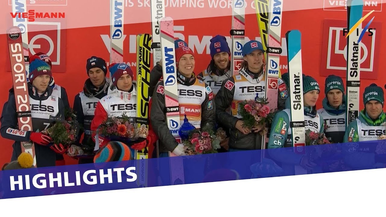 Norway dominates Team Flying Hill on home snow in Vikersund | Highlights