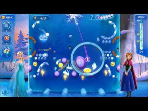 Frozen Free Fall: Icy Shot Level 160 - NO BOOSTERS ☃☃☃