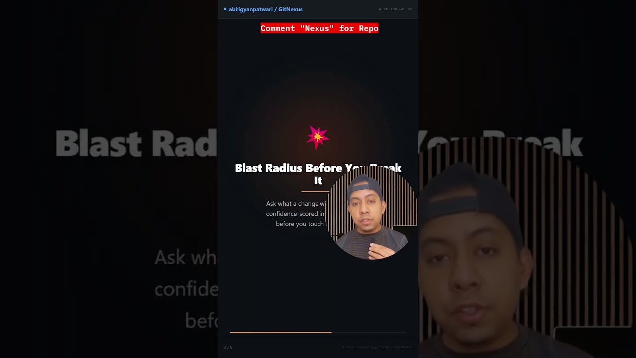 Stop guessing — GitNexus gives your AI agent a real map of your codebase