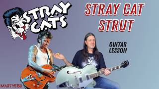 How To Play Stray Cat Strut By The Strat Cats - Brian Setzer Guitar Lesson