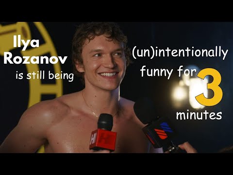 ilya rozanov is still being (un)intentionally funny for 3 minutes ~ heated rivalry