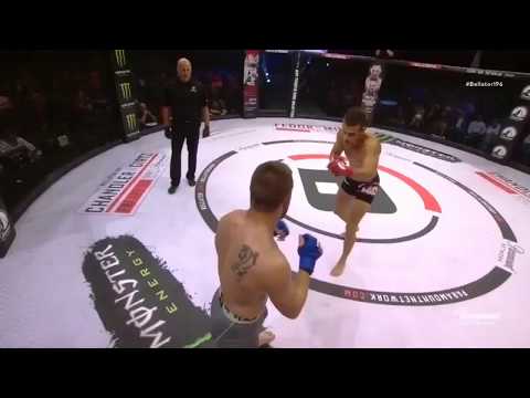Adam Borics AMAZING FLYING KNEE KO!Opponent almost DEAD!!!