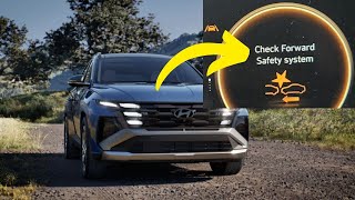 “Check forward safety system” warning in Hyundai