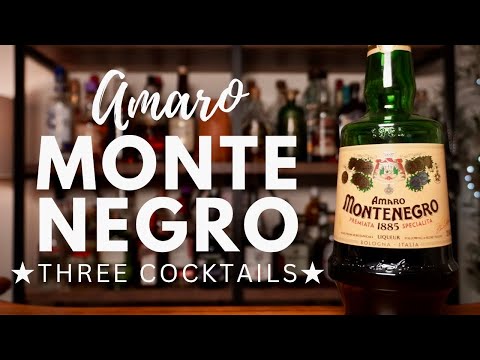 Amaro MONTENEGRO Cocktails ★ Amaro Series