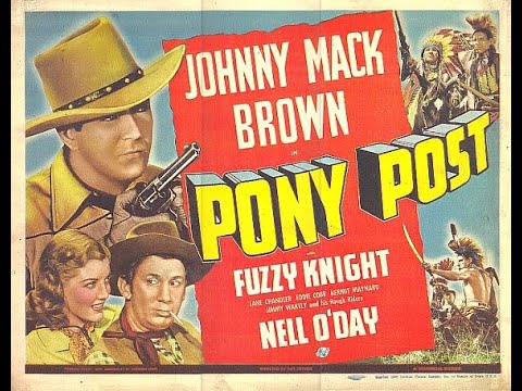 Pony Post (1940) Johnny Mack Brown Western Movie