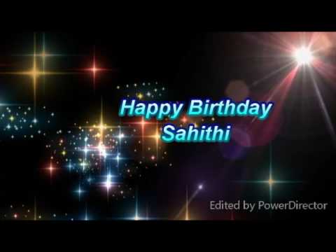 Happy Birthday Sahiti