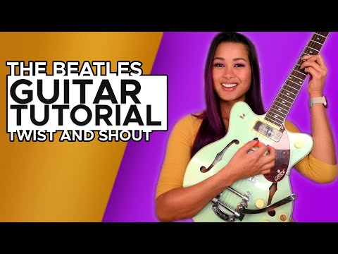 Learn How to Play "Twist and Shout'" by the Beatles on an Electric Guitar with Raquel Lily