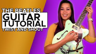 Learn How to Play "Twist and Shout'" by the Beatles on an Electric Guitar with Raquel Lily
