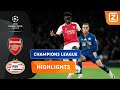 PSV HEEFT HET ZWAAR BIJ TERUGKOMST IN CL? | Arsenal vs PSV | Champions League 2023/24 | Samenvatting