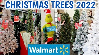 NEW WALMART CHRISTMAS TREES 2022 | SHOP WITH ME | WITH PRICES | CHRISTMAS | A moms life with Becky B