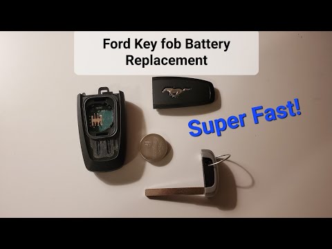 2017-Present Ford Key Fob Battery Replacement