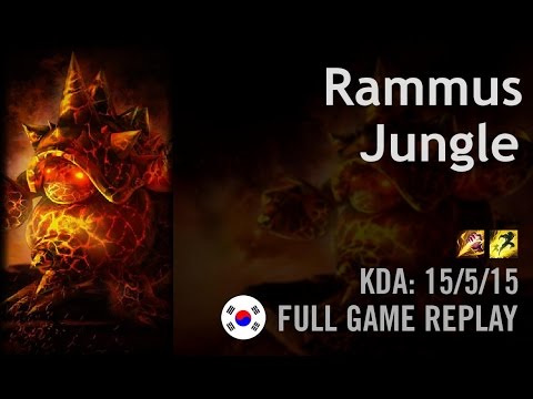 Rammus Jungle vs Elise - Spirit - KR Challenger Path 5.23