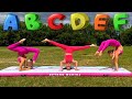 Gymnastics In ALPHABETICAL Order Challenge Ft Family Fizz