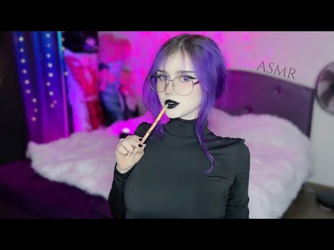 ⋅ ♰ goth therapist interviews you ASMR ♰ ⋅