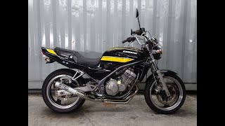 ☆KAWASAK バリオス ZR250A ナカノサイレンサー タイガーカラー アップハンドル 名義変更後すぐに乗り出せます YouTubeにて動画見れます