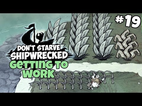 Getting to Work in the Hurricane Season - Don't Starve: Shipwrecked NEW UPDATE Gameplay - Part 19