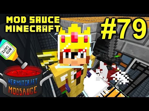 Minecraft Mod Sauce Ep. 79 - Perfect Wither Farm !!! ( HermitCraft Modded Minecraft )