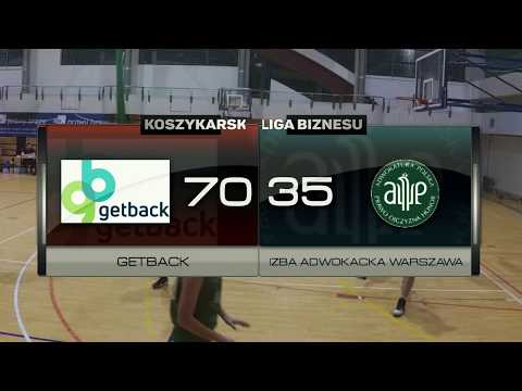 GetBack vs Izba Adwokacka Warszawa - IV kolejka - Warszawa - Koszykarska Liga Biznesu