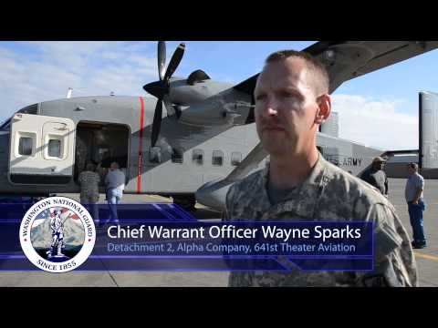 Washington National Guard - Last Flight of the C-23B+ "Sherpa"