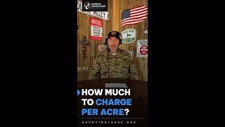 How much per acre does a hunting lease cost