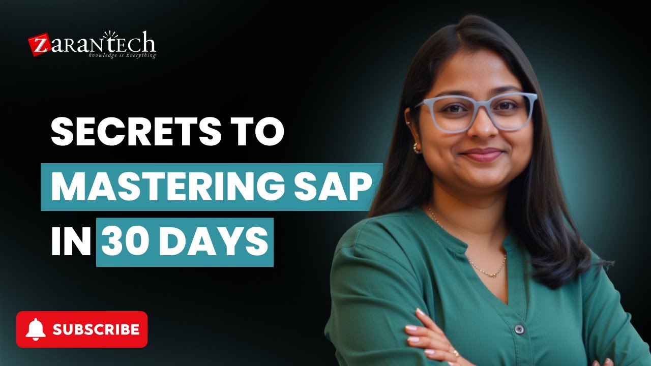 Secrets to Mastering SAP in 30 Days | ZaranTech