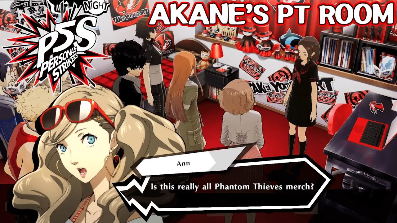 Akane's Phantom Thief room - Persona 5 Strikers
